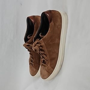 To Boot New York Pacer Mid Brown Suede Sneaker Size 10
